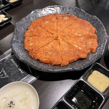 Hangang - Kimchi pancake - Korean Near Me - Honolulu, Hawaii