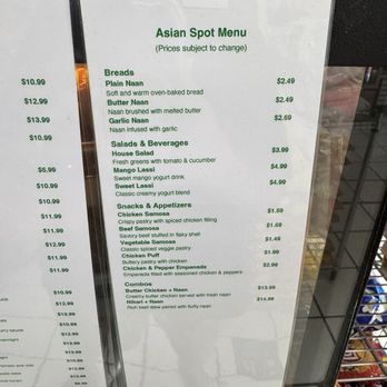Asian Spot - Menu - Pakistani Near Me - Northridge, California Asian Spot - Menu - Pakistani Near Me - Northridge, California