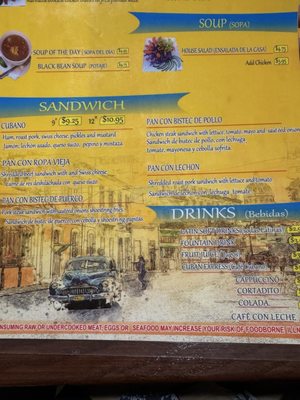 Menu photo 5 Mirna's Cuban Cuisine Sarasota, FL