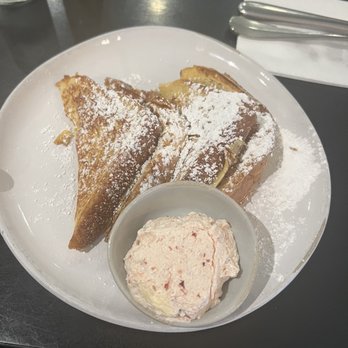 Magnolia Table - French Toast Breakfast (eggs, meat, and tots come in a separate plate) - Breakfast & Brunch Near Me - Waco, Texas Magnolia Table - French Toast Breakfast (eggs, meat, and tots come in a separate plate) - Breakfast & Brunch Near Me - Waco, Texas