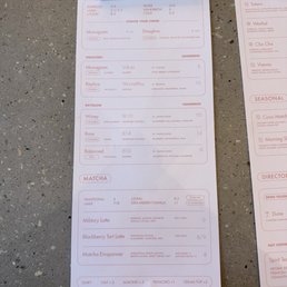 Menu Menu