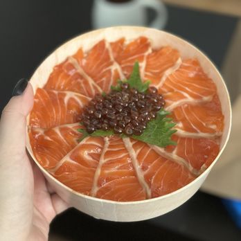 Mogmog - Salmon & Ikura Sushi Bowl - Seafood Markets Near Me - Long Island City, New York Mogmog - Salmon & Ikura Sushi Bowl - Seafood Markets Near Me - Long Island City, New York