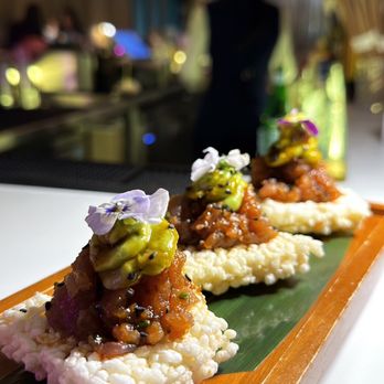 ConSentido Miami - Tuna Crispy Rice - Asian Fusion Near Me - Miami, Florida