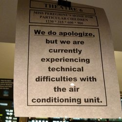 Kapolei Entertainment Center - Note regarding the air con for the movie theater
