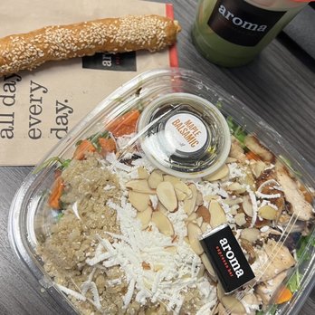 Aroma Espresso Bar - a sandwich and salad - Cafes Near Me - Vaughan, Ontario