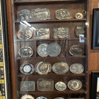 Dalton Gang Hideout - Belt buckles - Museums Near Me - Meade, Kansas