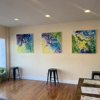 Rise Up Nutrition - three paintings on the wall - Juice Bars & Smoothies Near Me - Laurel, Maryland Rise Up Nutrition - three paintings on the wall - Juice Bars & Smoothies Near Me - Laurel, Maryland