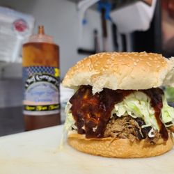 Chef Gregory's BBQ Smokehouse Emporium - Porker barbecue park sandwiches