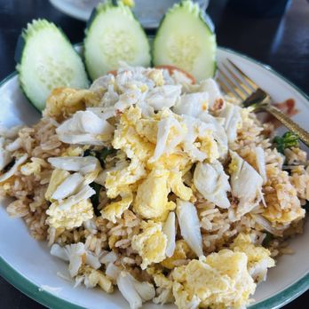 Kin Long Beach - Colossal Crab Meat Fried Rice - Thai Near Me - Long Beach, California Kin Long Beach - Colossal Crab Meat Fried Rice - Thai Near Me - Long Beach, California