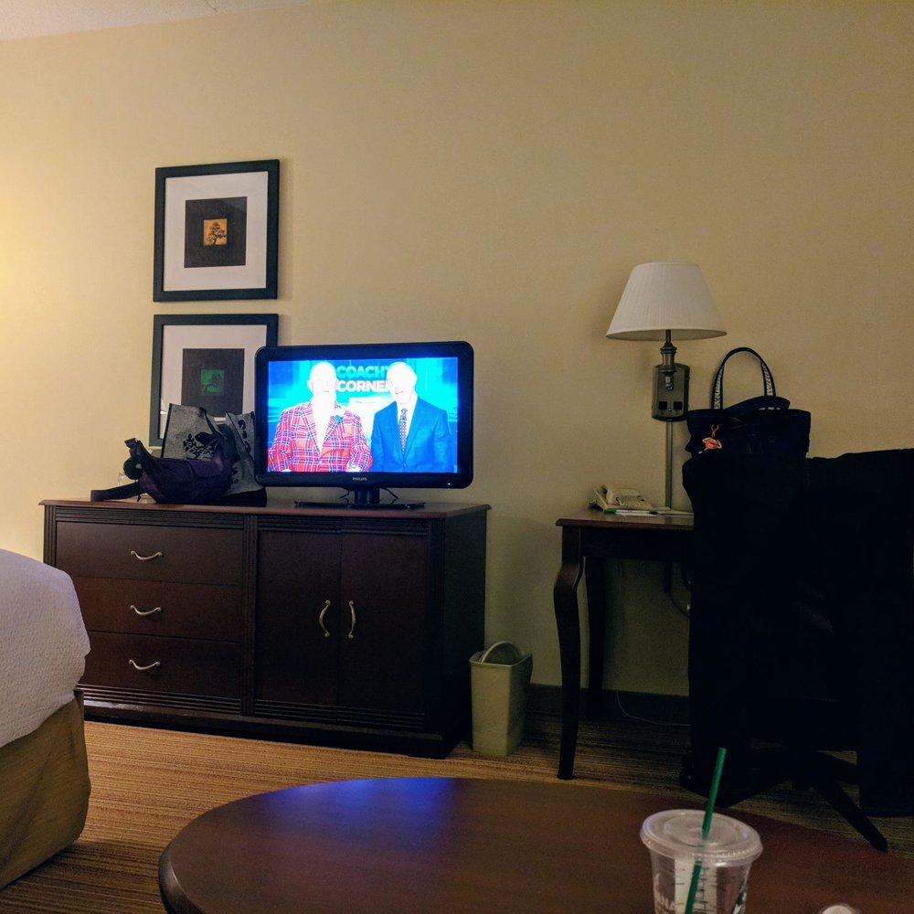 Courtyard Toronto Markham - My view of the TV and desk from the sofa - Hotels Near Me - Markham, Ontario Courtyard Toronto Markham - My view of the TV and desk from the sofa - Hotels Near Me - Markham, Ontario