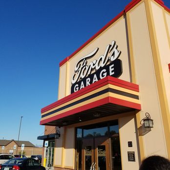 Ford's Garage Dearborn - Outside - Burgers Near Me - Dearborn, Michigan Ford's Garage Dearborn - Outside - Burgers Near Me - Dearborn, Michigan