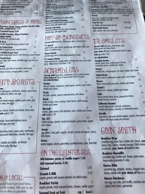 Menu photo 4 T's Cafe Solana Beach, CA Menu photo 4 T's Cafe Solana Beach, CA