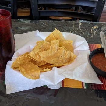 Eduardo's Mexican Restaurant - Chips and salsa with Coke - Mexican Near Me - Yuma, Arizona