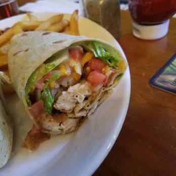 Parker's Grille - Auburn - Eliza wrap. Fried chicken, an amazing secret sauce with a tang to it. Cheese, lettuce, tomato. Yummy - Bars Near Me - Auburn, New York Parker's Grille - Auburn - Eliza wrap. Fried chicken, an amazing secret sauce with a tang to it. Cheese, lettuce, tomato. Yummy - Bars Near Me - Auburn, New York