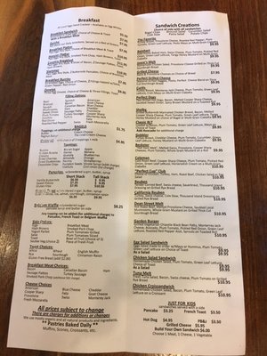 Menu photo 2 Quinn's Cafe Hockessin, DE