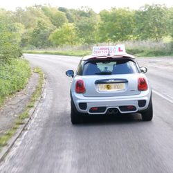 driveJohnson's Oxford - A learner out on the road with their driveJohnson's instructor.