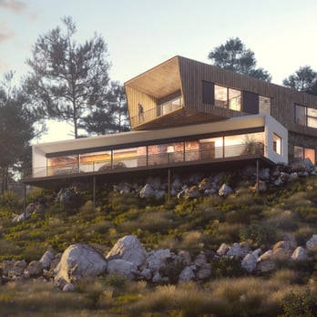Rstyle 3D Visualization - Ponus Ridge Architecture & Design: Vita Design Group Visualization: Rstyle 3D http://vdgarch.com/ - Graphic Design Near Me - San Francisco, California