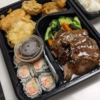 Umai Cafe - Beef teriyaki bento - Sushi Bars Near Me - Clearwater, Florida