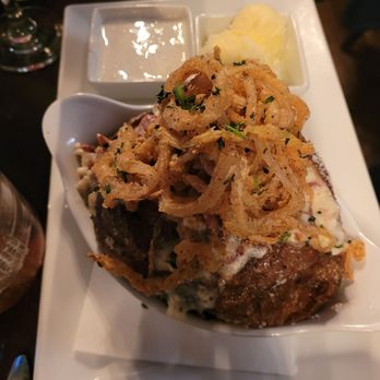 Prime on Whitfield - Big e baked potato..what a monster! - Steakhouses Near Me - Guilford, Connecticut