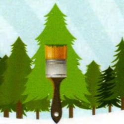 North Pine Painting