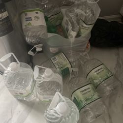Prince William Water - Used water bottles