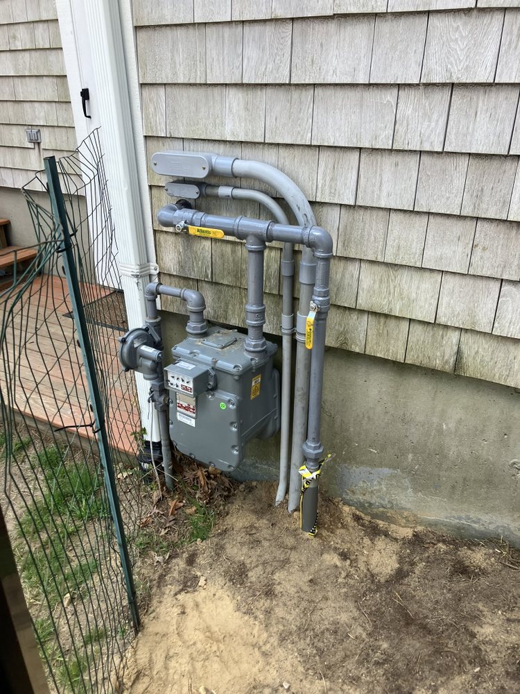 Slide of Old School Plumbing and Heating