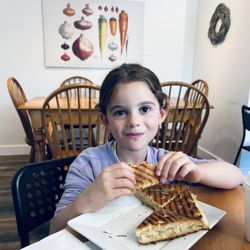 Uprooted - Fab grilled cheese on rosemary focaccia!