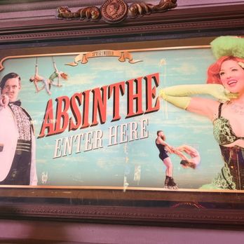 Absinthe - Sign outside the entrance - Performing Arts Near Me - Las Vegas, Nevada Absinthe - Sign outside the entrance - Performing Arts Near Me - Las Vegas, Nevada