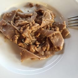 Osteria dell'Oca Satolla - Pappardelle al vino al ragu e tartufo..