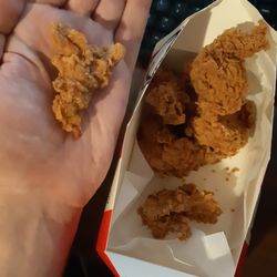 KFC - 1 tiny sad POS that cost $3.32