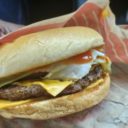 Jumbo jack with cheese