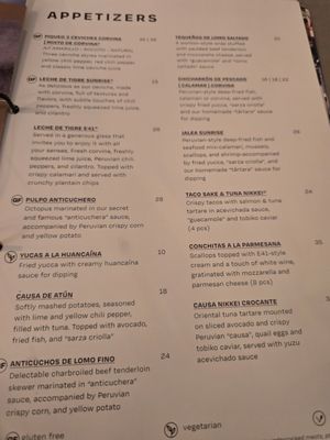 Menu photo 7 Embarcadero 41 Coral Springs, FL