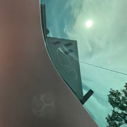 Bubbles on sunroof Bubbles on sunroof