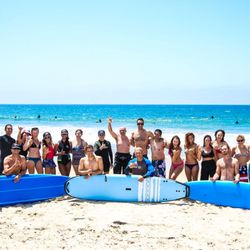 One Wave Surf School - Group photo! Thank you One Wave Surf!