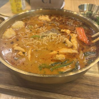 Mala Town - Tom yum broth base - Hot Pot Near Me - Edison, New Jersey