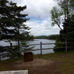 Salsman Provincial Park - View from site 27.
