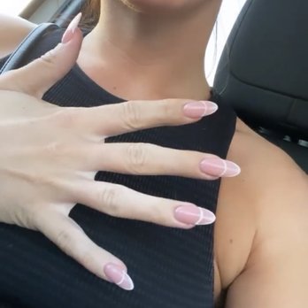 Instyle Nail Spa - Nexgen base with freehand outline - Nail Salons Near Me - Boca Raton, Florida Instyle Nail Spa - Nexgen base with freehand outline - Nail Salons Near Me - Boca Raton, Florida