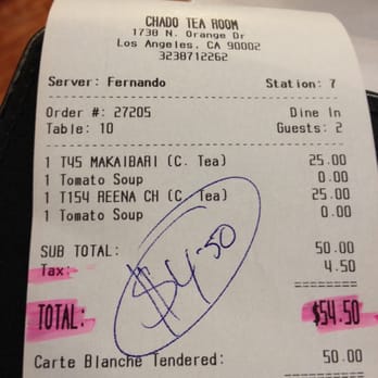 Chado Tea Room - Not a bad deal, but using the groupon made it even better! - Tea Rooms Near Me - Hollywood, California Chado Tea Room - Not a bad deal, but using the groupon made it even better! - Tea Rooms Near Me - Hollywood, California