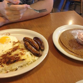 Millbrae Pancake House - Chicken apple sausage plate - American Near Me - Millbrae, California