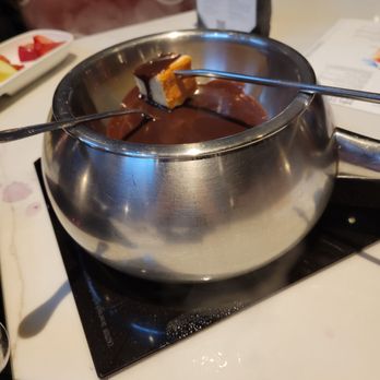 The Melting Pot - Had personalized vats of chocolate: vegan and milk chocolate ... - Fondue Near Me - Pittsburgh, Pennsylvania The Melting Pot - Had personalized vats of chocolate: vegan and milk chocolate ... - Fondue Near Me - Pittsburgh, Pennsylvania