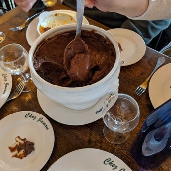 Chez Janou - Huge pot of chocolate mousse! - Bistros Near Me - Paris, 75