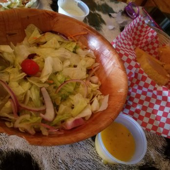 Yippee-ei-o! - Shared salad & cornbread - Steakhouses Near Me - Tusayan, Arizona Yippee-ei-o! - Shared salad & cornbread - Steakhouses Near Me - Tusayan, Arizona