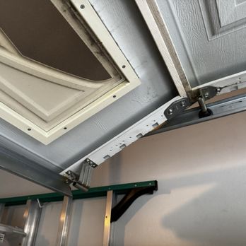Clear View Garage Doors - One of the rolling parts that had broken. - Garage Door Services Near Me Clear View Garage Doors - One of the rolling parts that had broken. - Garage Door Services Near Me