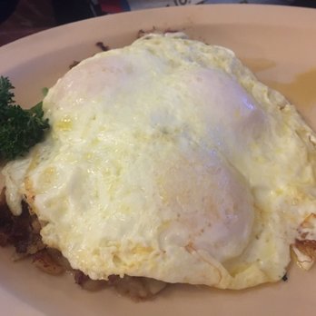 Stagecoach Restaurant - Corn beef hash (under all those eggs they give you lol) - Breakfast & Brunch Near Me - Sacramento, California Stagecoach Restaurant - Corn beef hash (under all those eggs they give you lol) - Breakfast & Brunch Near Me - Sacramento, California
