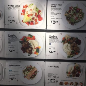 IKEA Restaurant - A peak of the menu - Diners Near Me - San Diego, California IKEA Restaurant - A peak of the menu - Diners Near Me - San Diego, California
