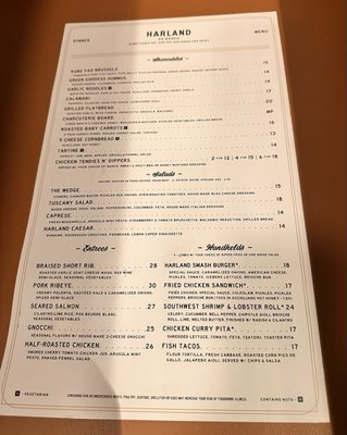 Menu photo 5 Harland - 4S Ranch San Diego, CA Menu photo 5 Harland - 4S Ranch San Diego, CA