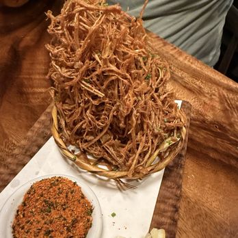 Mensho - Fried enoki mushroom - Ramen Near Me - Kapolei, Hawaii