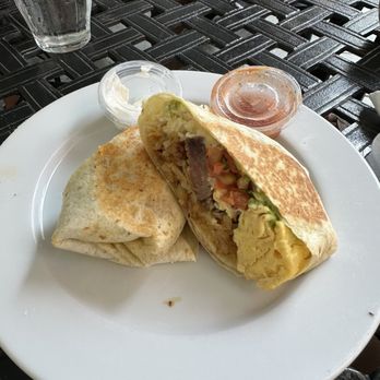 Farm Bell Kitchen - Brunch burrito with brisket - Southern Near Me - Charlottesville, Virginia Farm Bell Kitchen - Brunch burrito with brisket - Southern Near Me - Charlottesville, Virginia