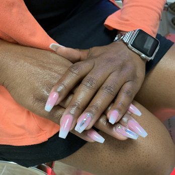 CNP Nails - Love the coffin shape and perfect length! - Nail Salons Near Me - Raleigh, North Carolina