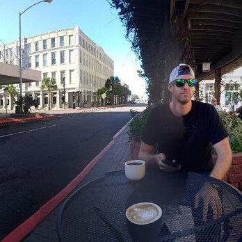 MOD Coffeehouse - Relaxing with a cup of jo - Coffee & Tea Near Me - Galveston, Texas